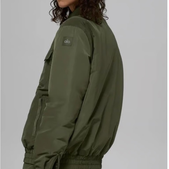 ALO Yoga Olive Green Jacket - Picture 4 of 4